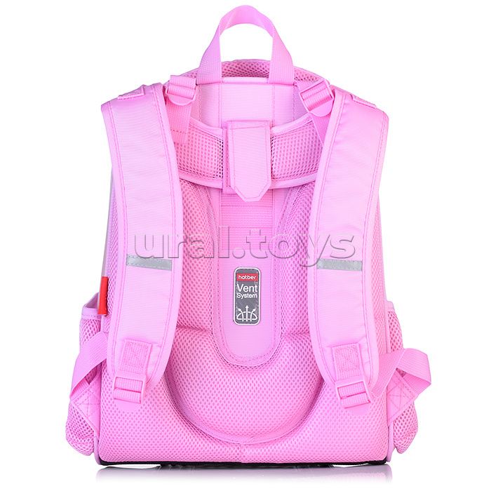 Рюкзак Ergonomic Classic "Girl power" 37х29х17 см EVA материал светоотраж. 2 отделения 2 кармана