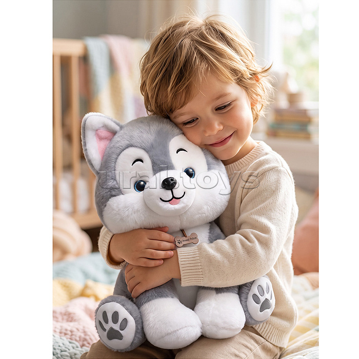 Мягкая игрушка "Собака Джимми" 45 см