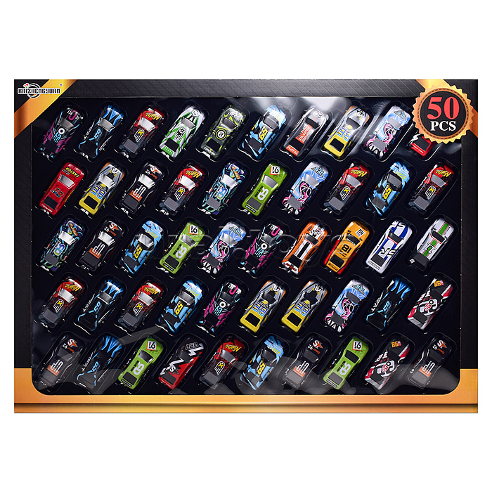 Набор машин "Командный заезд" металл, в коробке