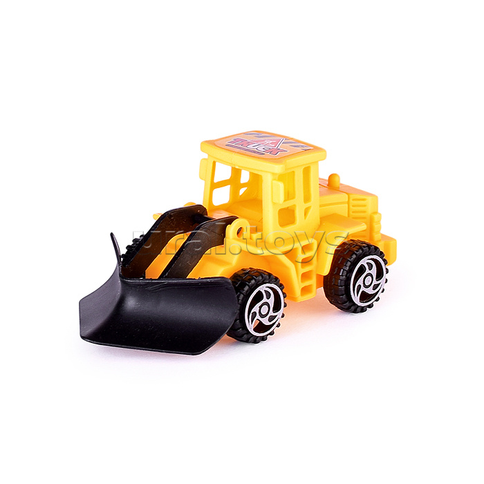 Автовоз со спецтехникой, под колпаком