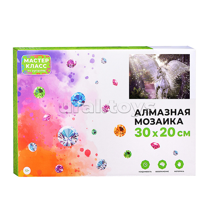 Мозаика алмазная "Волшебство" (светится в темноте) 20*30см.