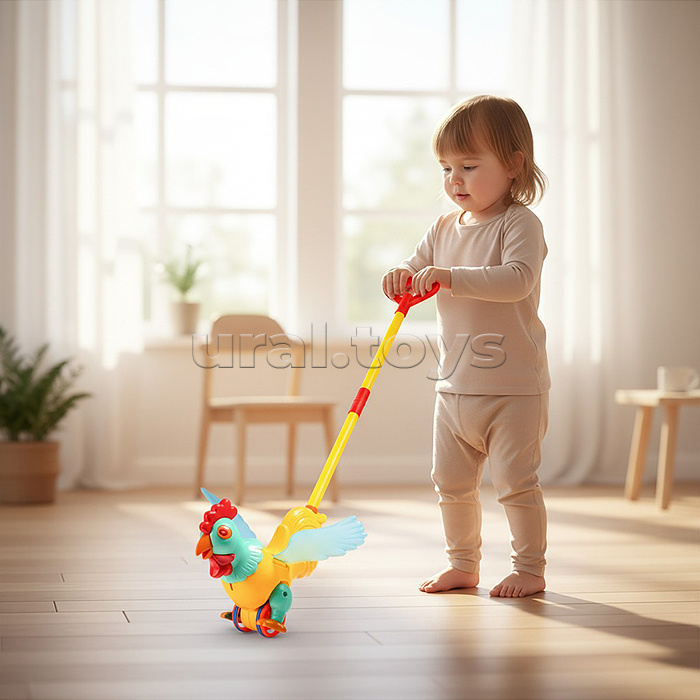 Каталка JT508 "Петух" в пакете