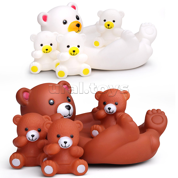 Набор "Веселое купание с мишутками" в сетке