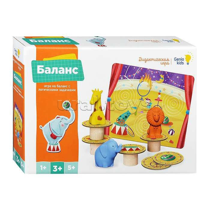 Игра детская настольная "Баланс +" Игра детская настольная "Баланс +"