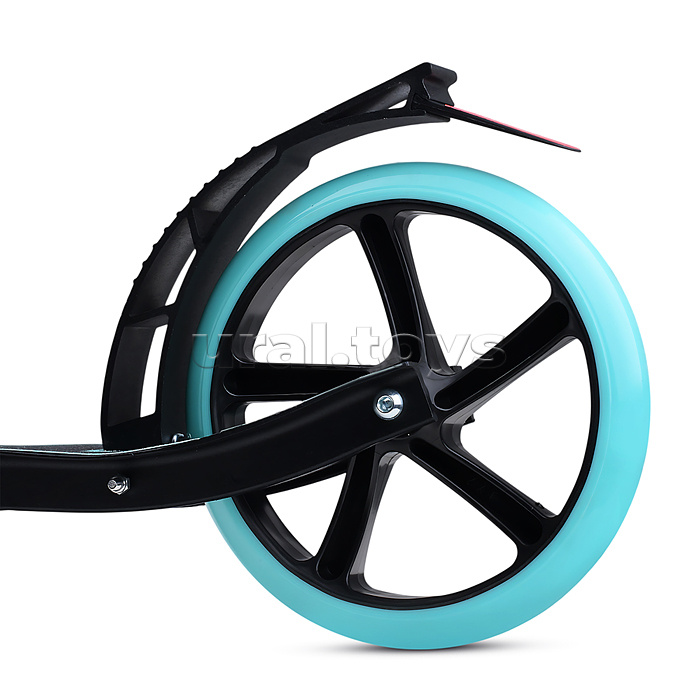 Самокат ROCKET, колеса PU 200 мм, ABEC 7, бирюзовый