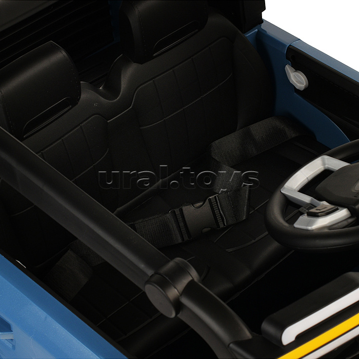 Электромобиль детский "Крутой внедорожник" (цвет синий)