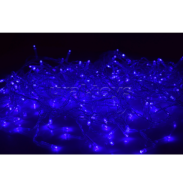 Электрогирлянда "Дождь" 6*0,7м, 192 лампы, синий