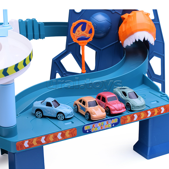 Парковка "Космические динозавры" в коробке