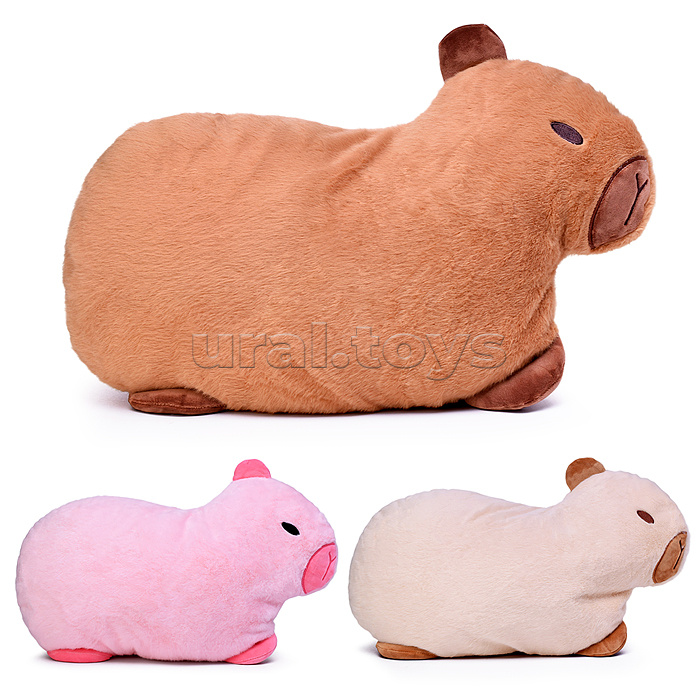 Игрушка-антистресс "Капибара" 50 см.