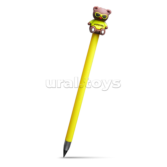 Вечный карандаш "Мишка", 0,7 мм, микс 4 вида