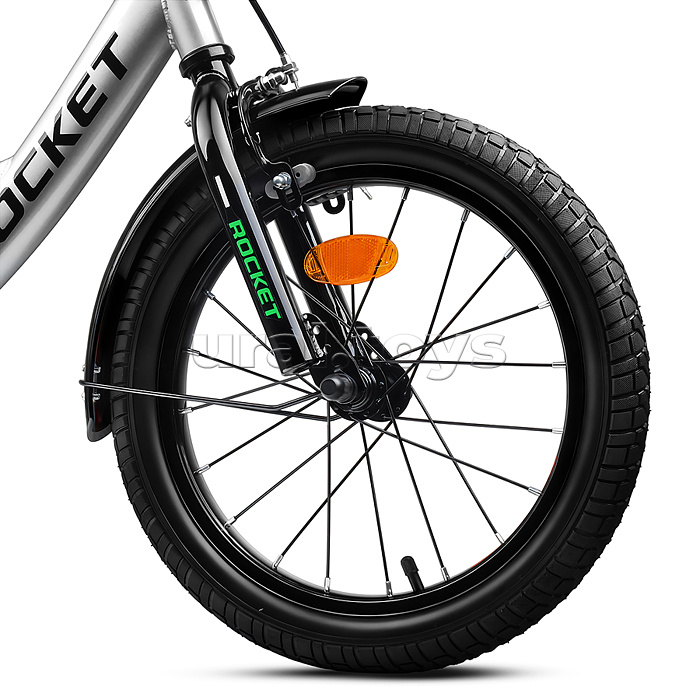 Велосипед 16" Rocket Gem, цвет серый