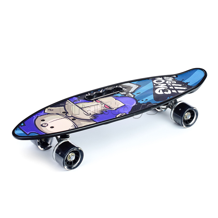 Скейт детский ROCKET 60 см, колеса PU, светятся, подшипники ABEC-7 Скейт детский ROCKET 60 см, колеса PU, светятся, подшипники ABEC-7