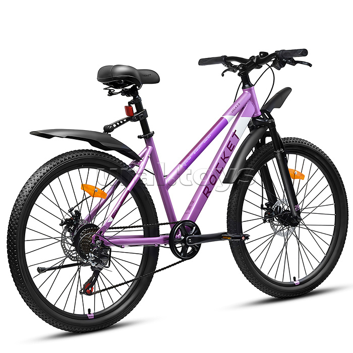 Велосипед 26" Rocket Vela 2.0, цвет фиолетовый, размер 17"