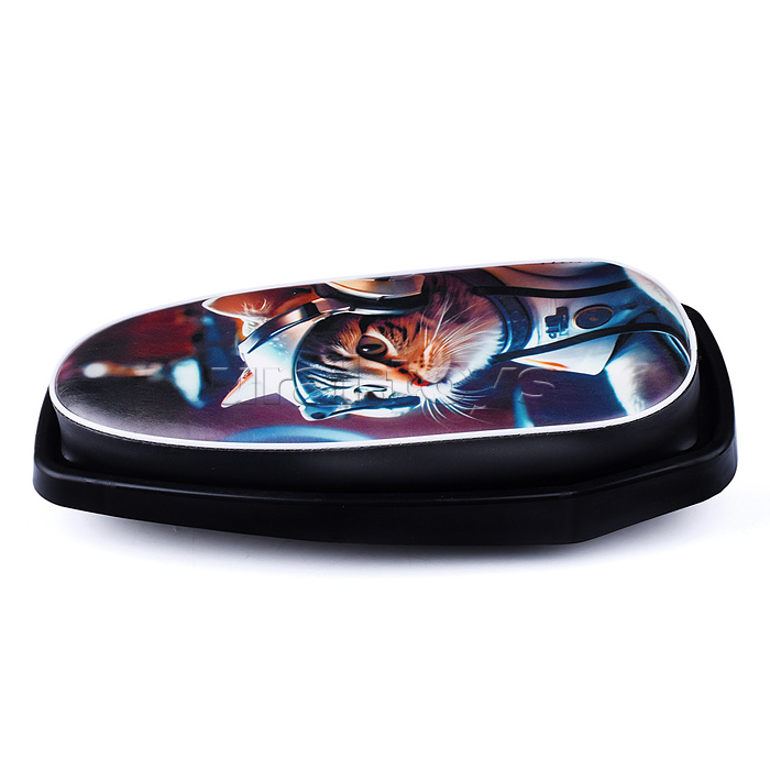 Игрушка Снегокат детский 204 "Вызов" разборный с высокой рамой и со спинкой (Космическое путешествие)