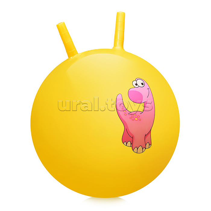 Мяч "Динозаврик" с рожками 45см. (цвет в ассортименте)