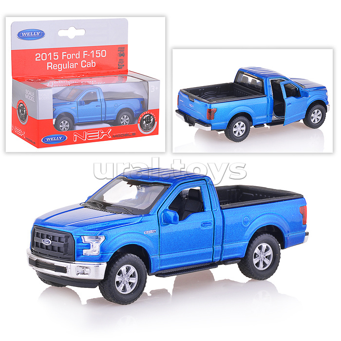 Машинка 1:38 Ford F-150 Regular Cab, пруж. мех., цвет в асс.