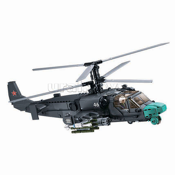 Конструктор "Вертолет КА-52С" (913 дет.)