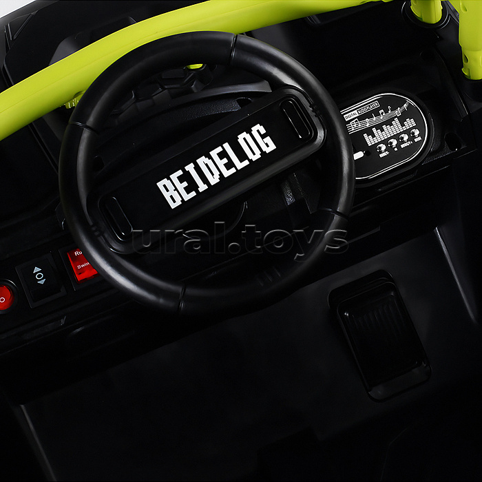 Электромобиль детский "Багги" (цвет зеленый)