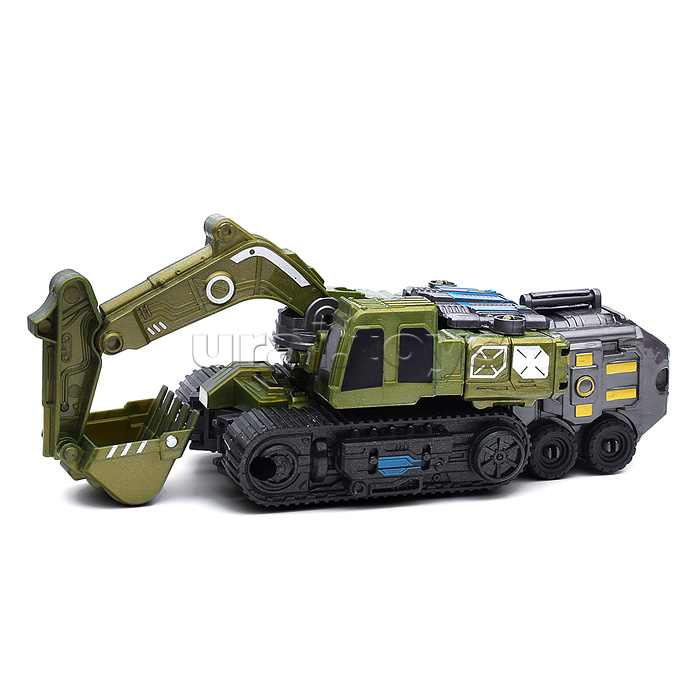 Робот трансформирующийся в экскаватор, в коробке