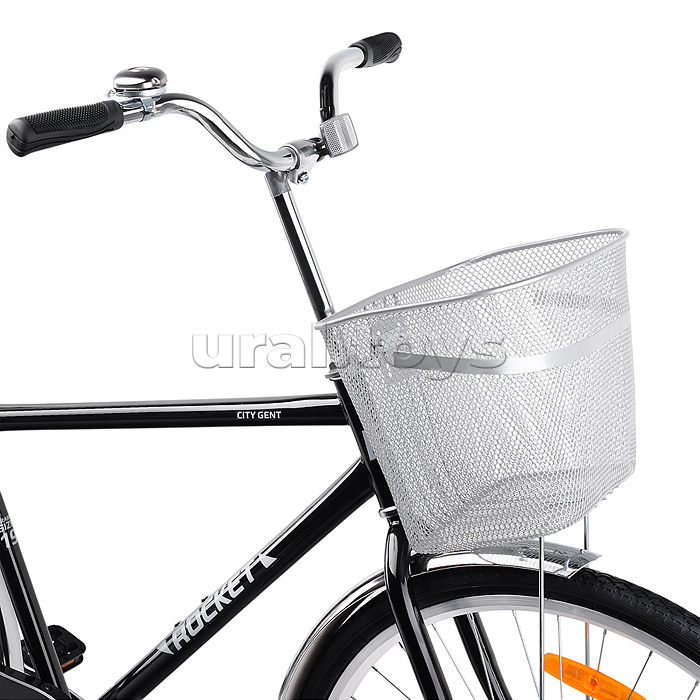 Велосипед 28" Rocket City Gent, цвет черный, размер 19"