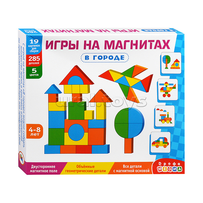Магнитная мозаика "В городе" Магнитная мозаика "В городе"