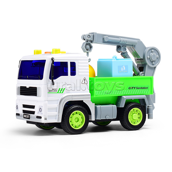 Машина "Чистый город" 1:20 (свет, звук) в коробке