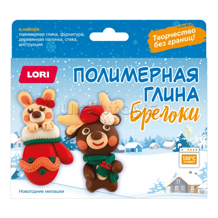 Полимерная глина. Брелоки "Новогодние милашки" Полимерная глина. Брелоки "Новогодние милашки"