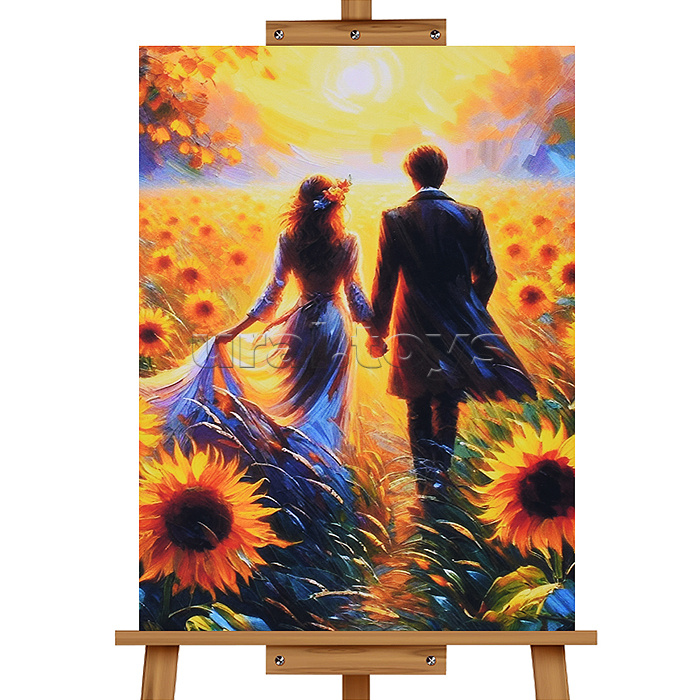 Мозаика алмазная "Романтичная пара" 30*40см.