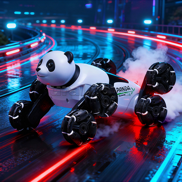 Медведь "РобоПанда" р/у, 27 MHz , в коробке