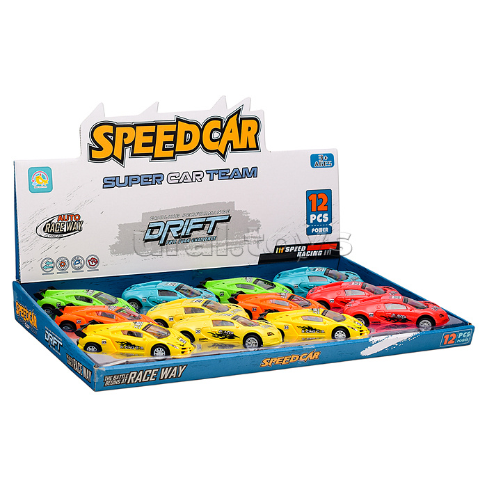 Машина "Супер гонка" в коробке