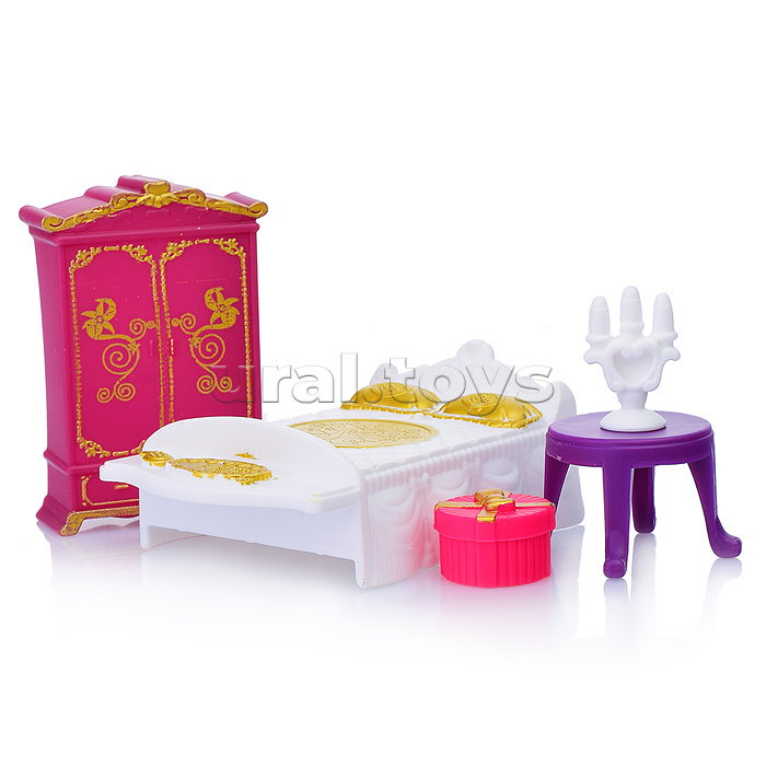 Набор "Замок королевской семьи" с мебелью, в коробке