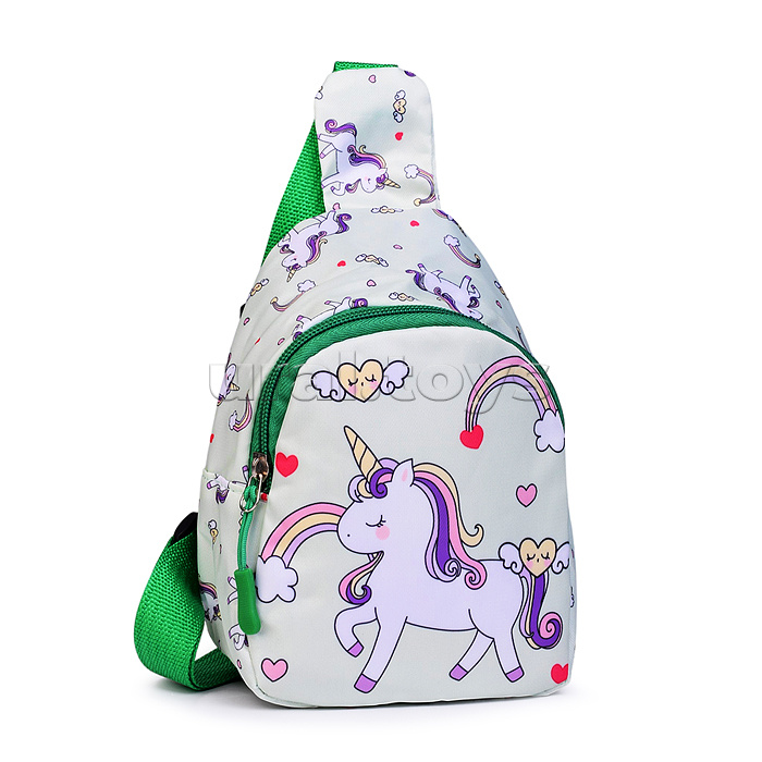 Сумка детская "Радужный Единорог" 13*6*18 см.