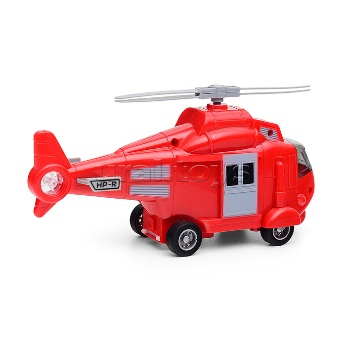 Вертолет "Спасательная служба" на батарейках, в коробке