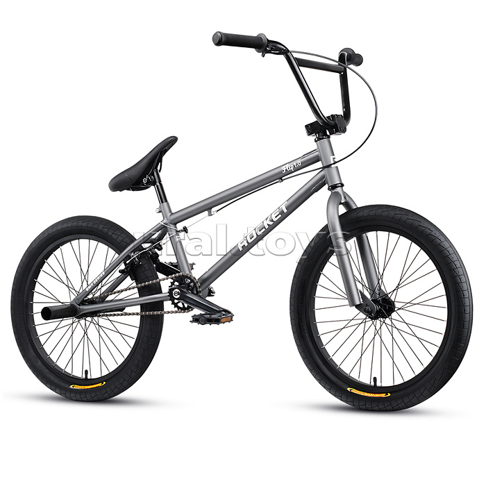Велосипед 20" Rocket BMX Flip 1.0, цвет серый, размер 20,5"