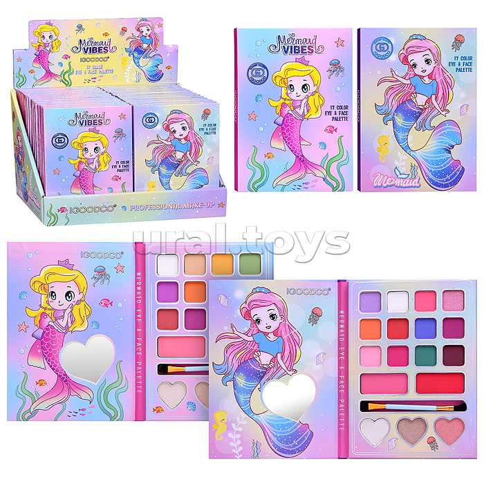 Косметика детская " Морская звёздочка" (палетка теней)