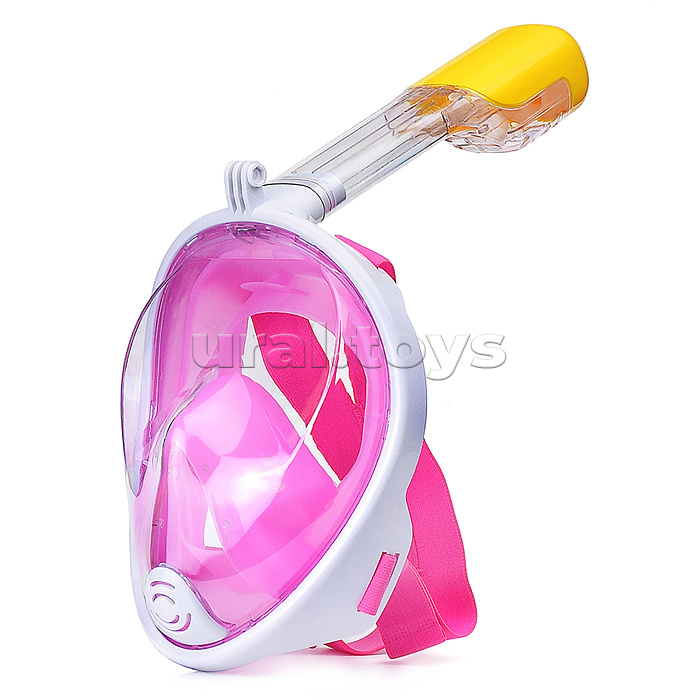 Маска для плавания и снорклинга с креплением для камеры