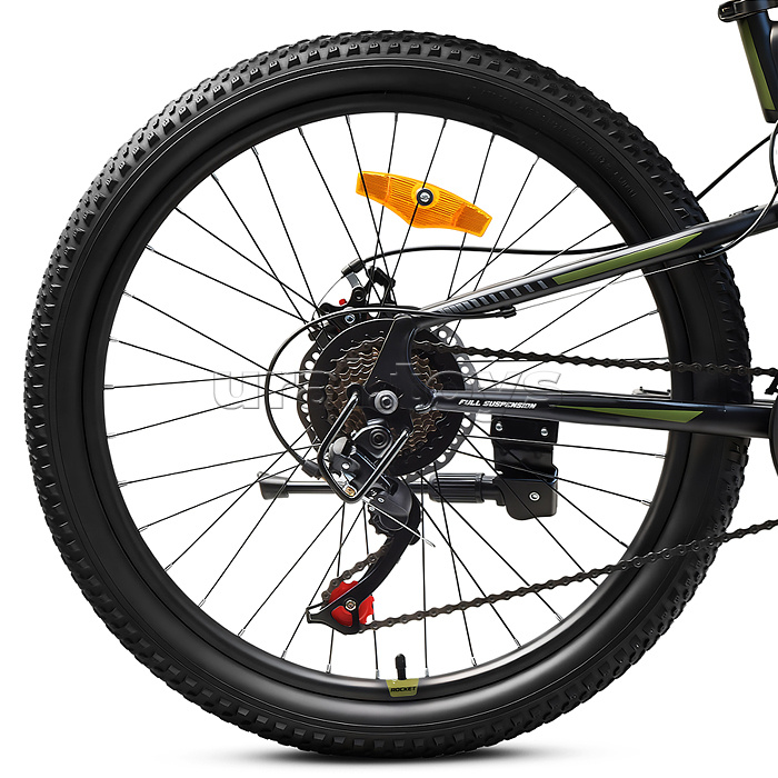 Велосипед 24" Rocket Azkar, цвет хаки, размер 15"