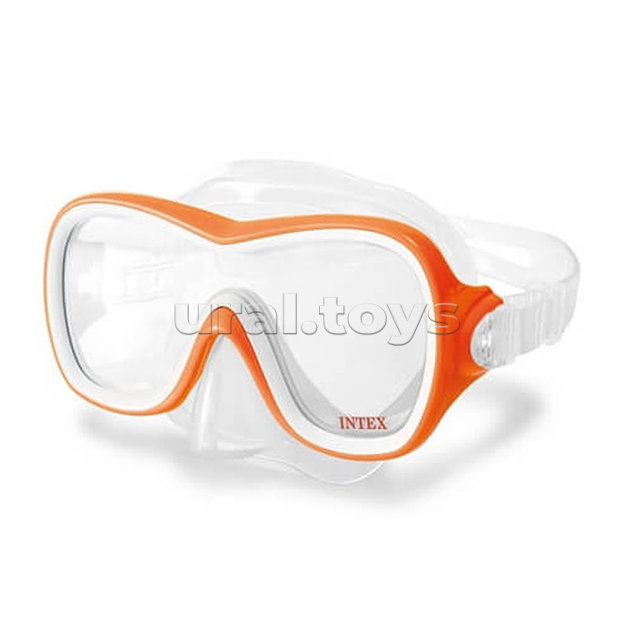 Маска для плавания WAVE RIDER, от 8 лет, цвета МИКС, 55978 INTEX Маска для плавания WAVE RIDER, от 8 лет, цвета МИКС, 55978 INTEX