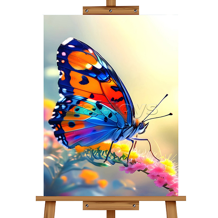 Мозаика алмазная "Красивая бабочка" 20*30см