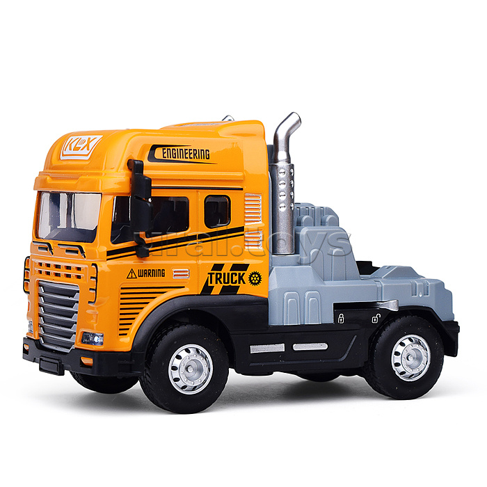 Машина "Перевозчик спецтехники" ( свет,звук) в коробке