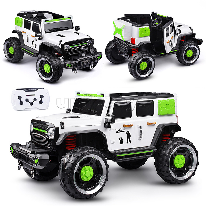 Электромобиль U023431Y "Экспедишн" 12V7A, белый