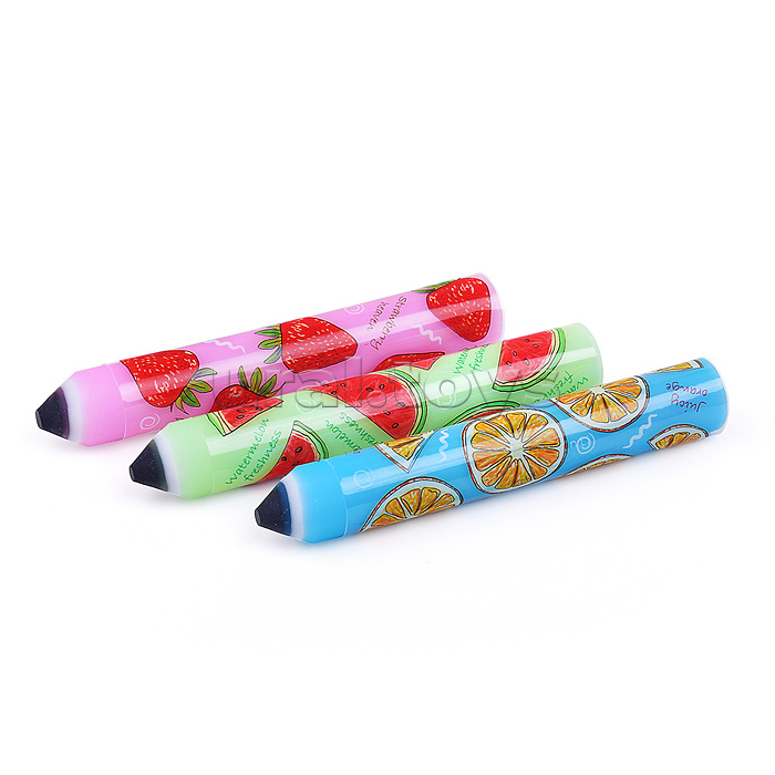 Ластик "HappyGraphix Fresh&Fruity", 3 цвета Ластик "HappyGraphix Fresh&Fruity", 3 цвета