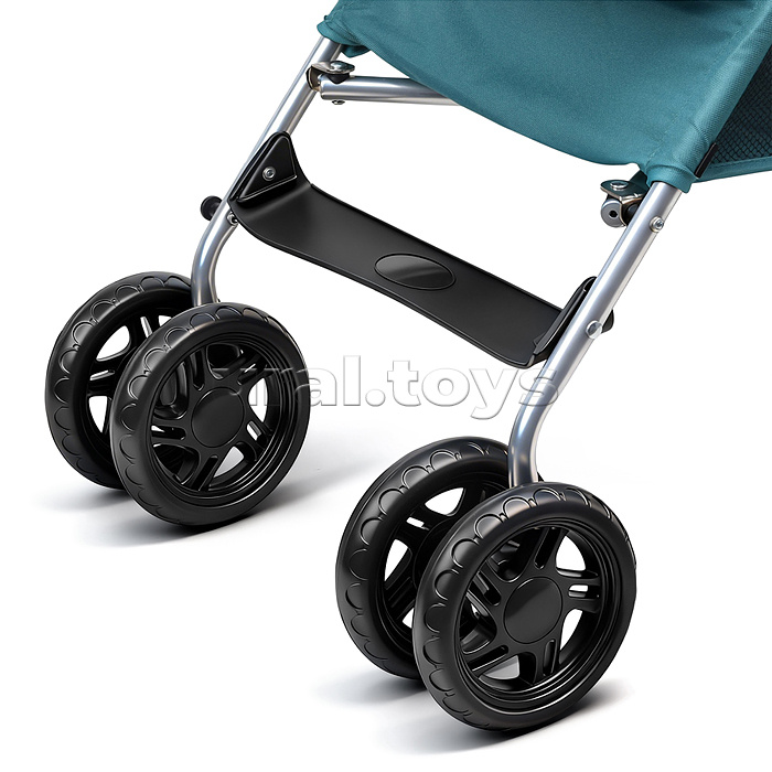 Детская прогулочная коляска-трость Prammy Teal, бирюзовый