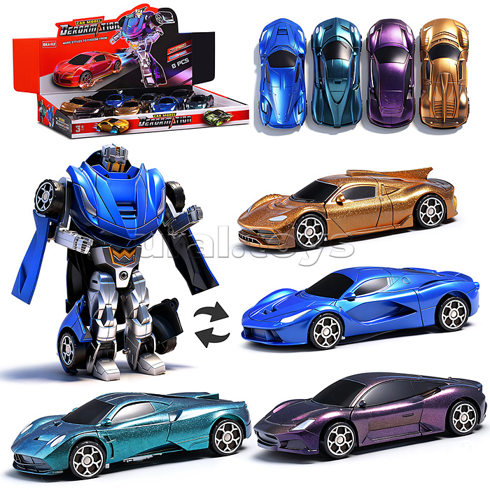 Машина-Робот "Высшая лига" в коробке