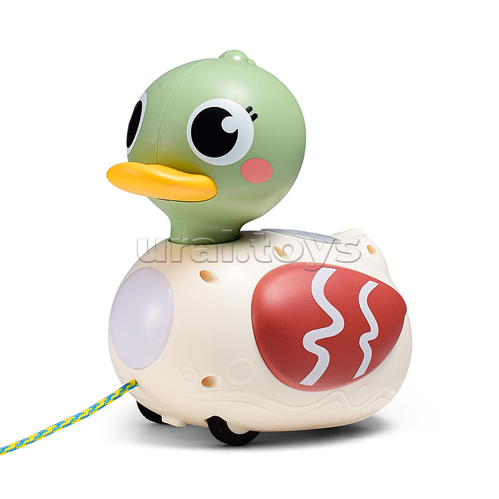 Утка "Мама с малышом" на батар.  в коробке