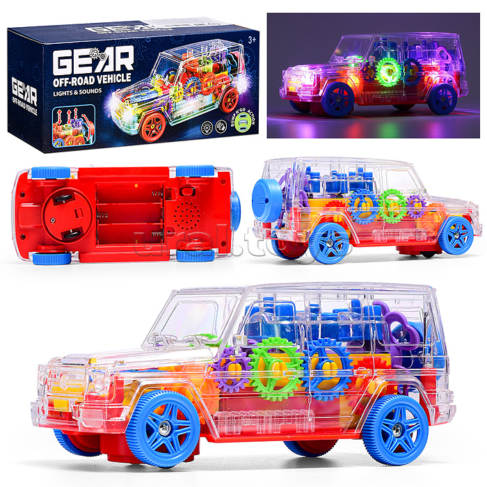 Машина на батарейках, в коробке