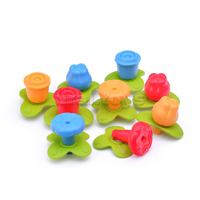 Развивающая игрушка "Сортер-цветочки" в коробке