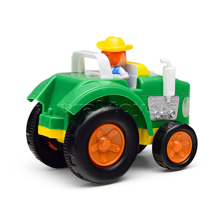 Каталка-трактор Фермер (25 песен, стихов и звуков) в коробке