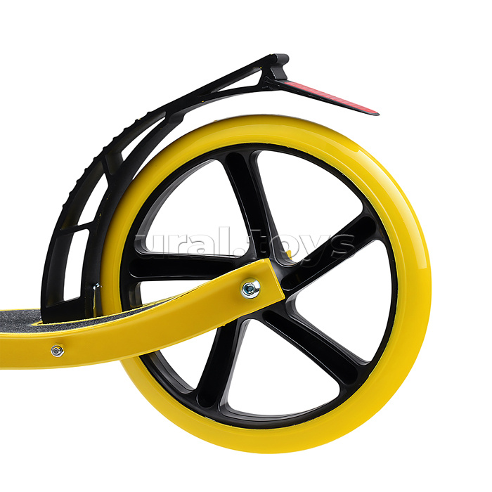 Самокат ROCKET, колеса PU 200 мм, ABEC 7, желтый