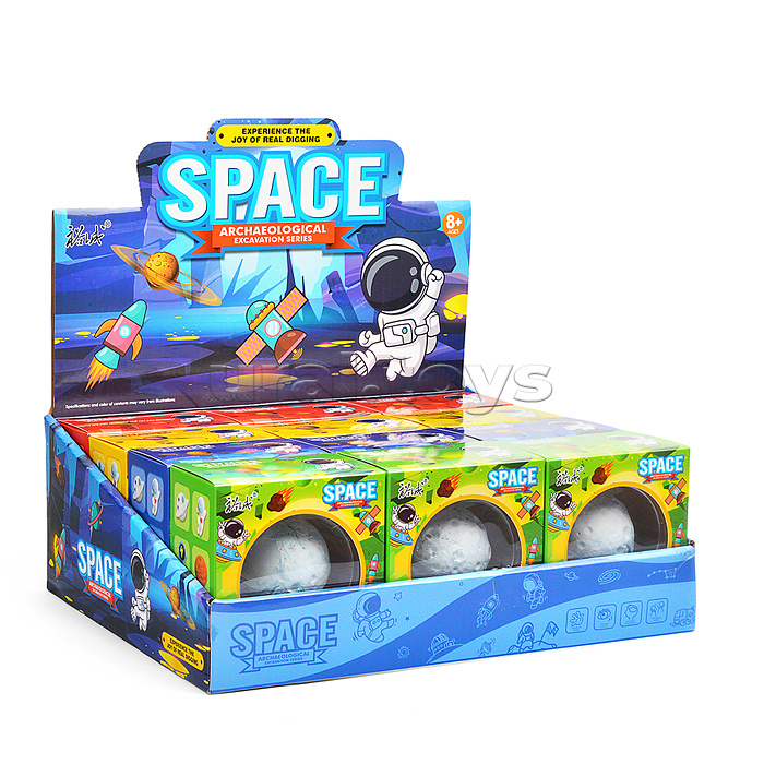 Раскопки "Космический шар" в коробке